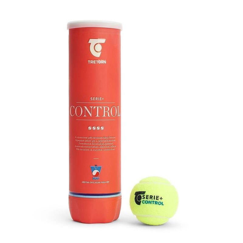 Piłki tenisowe Tretorn Serie + (Plus) Control 4 szt