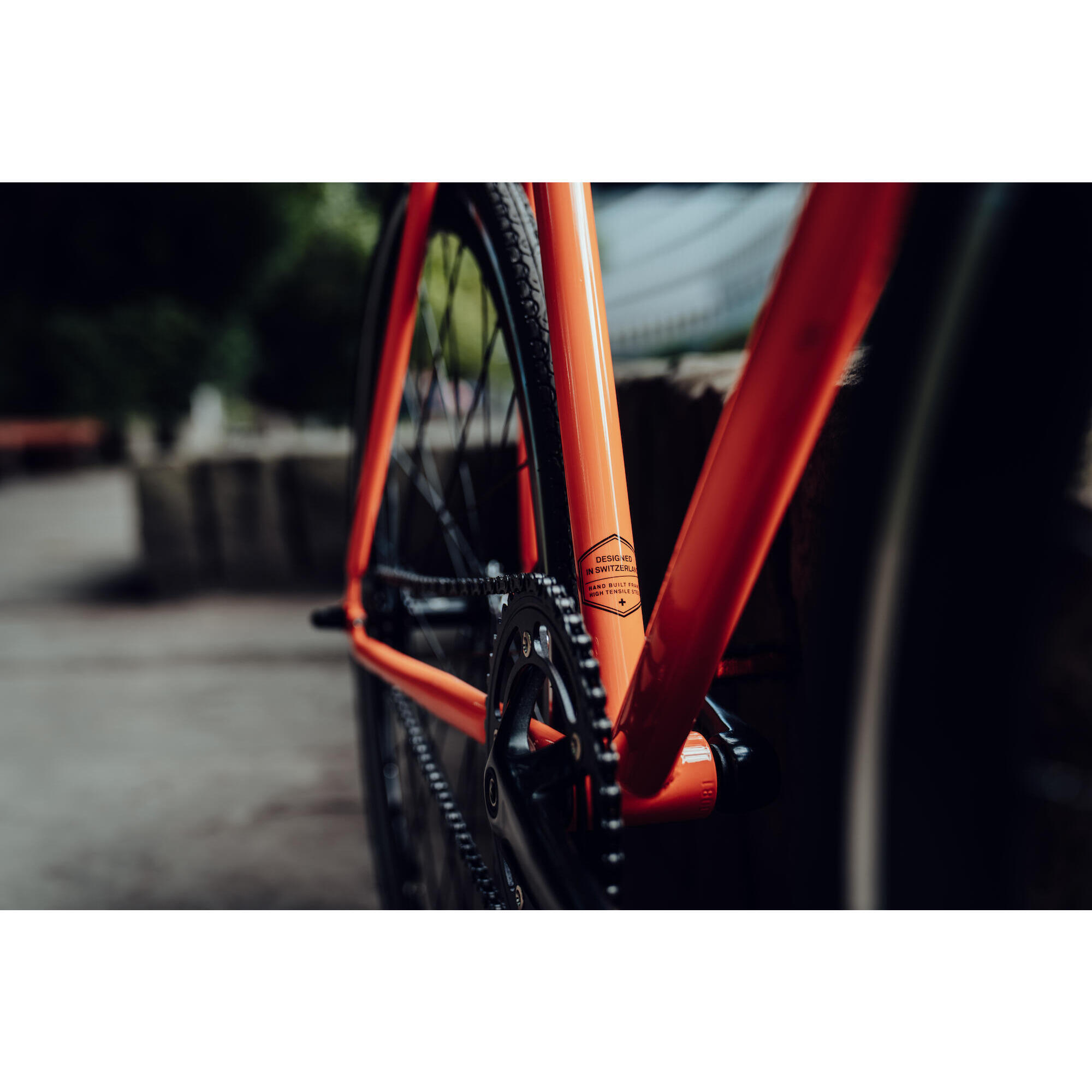 Fixie Bike Orange