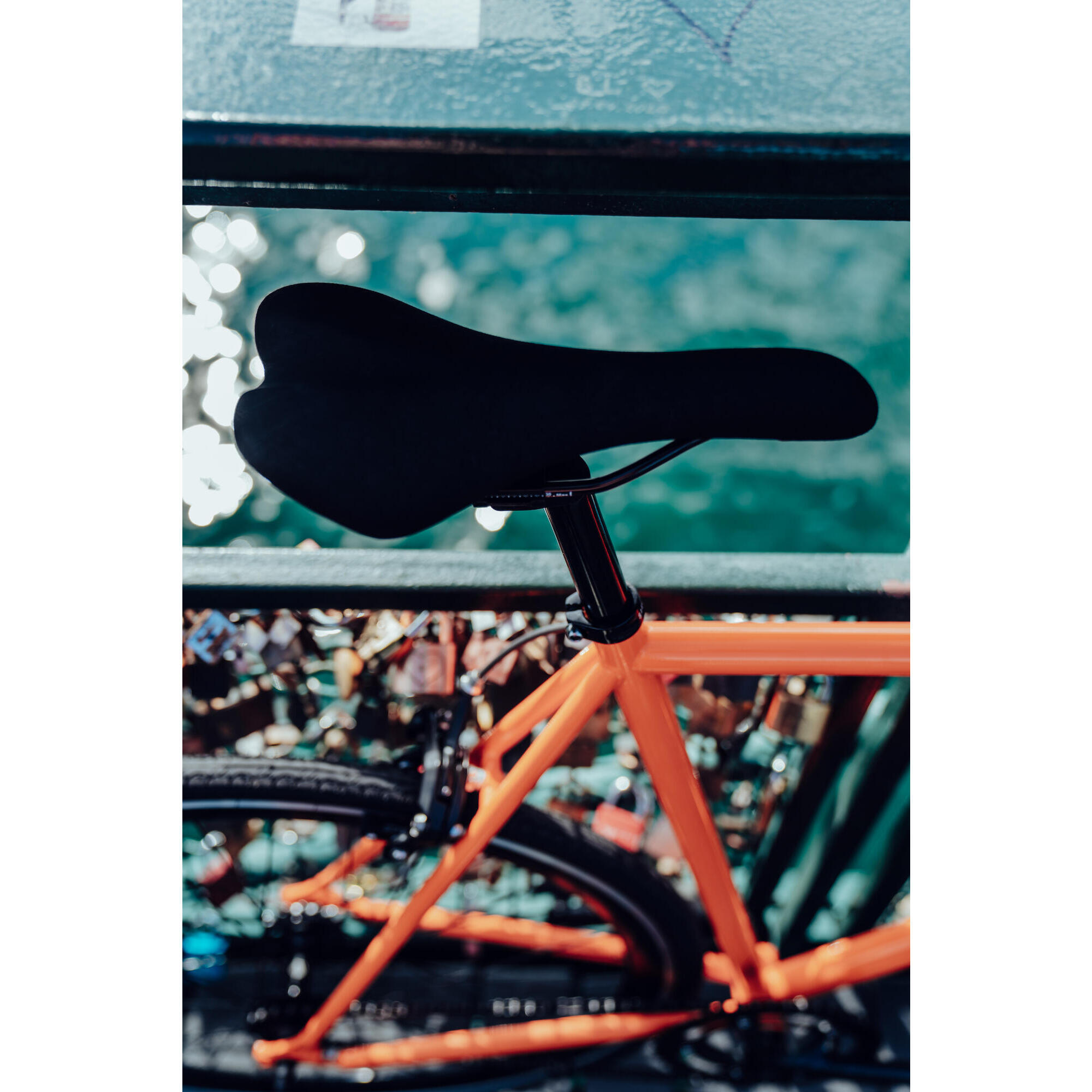 Fixie Bike Orange