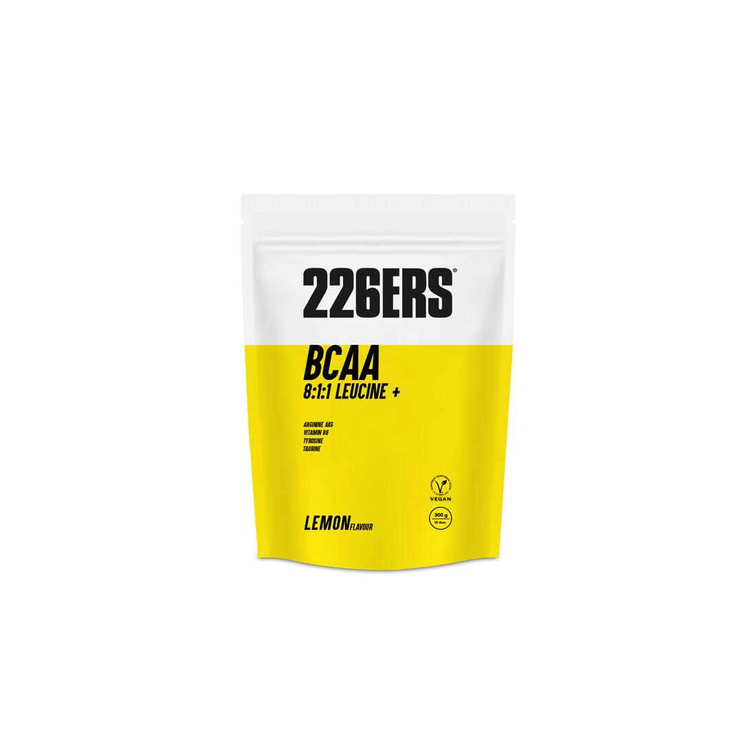 Suplemento desportivo bcaa 8:1:1 -300g sabor limão