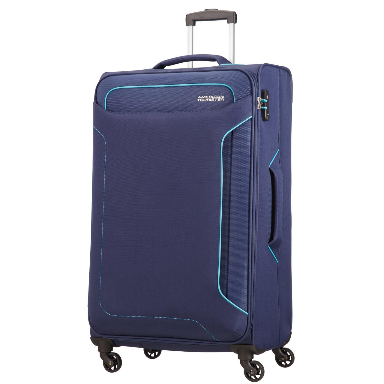 Holiday Heat 3 Piece Luggage Set - 55cm, 67cm & 79cm - Navy 2/7