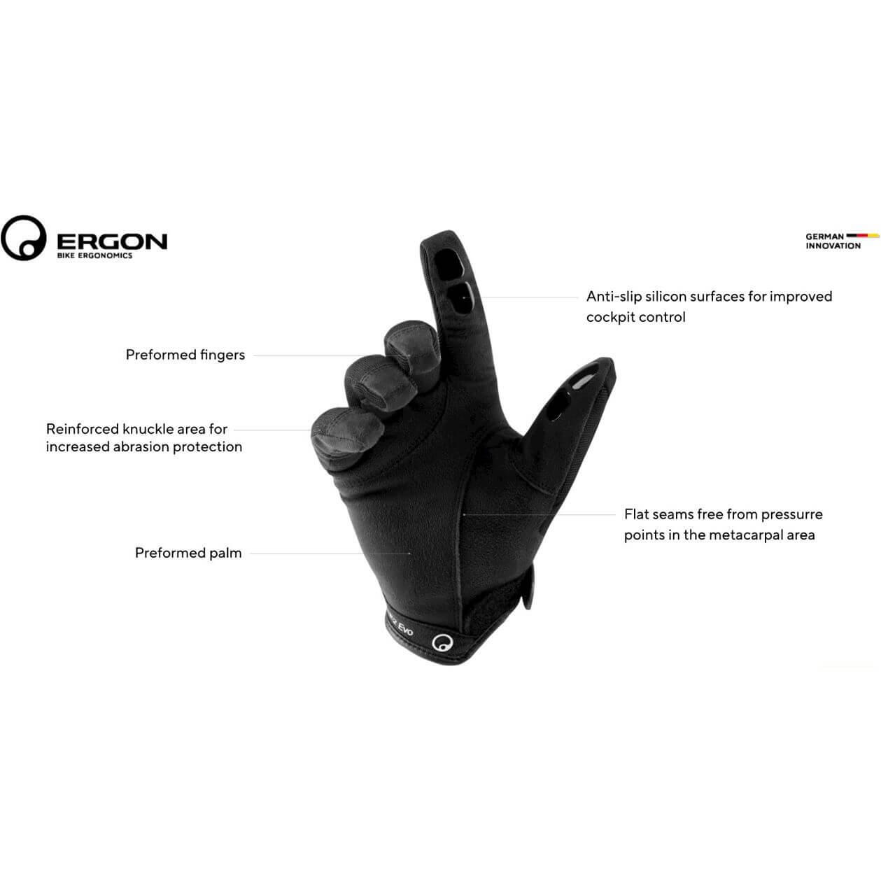 Ergon HE2 Evo mt L glove