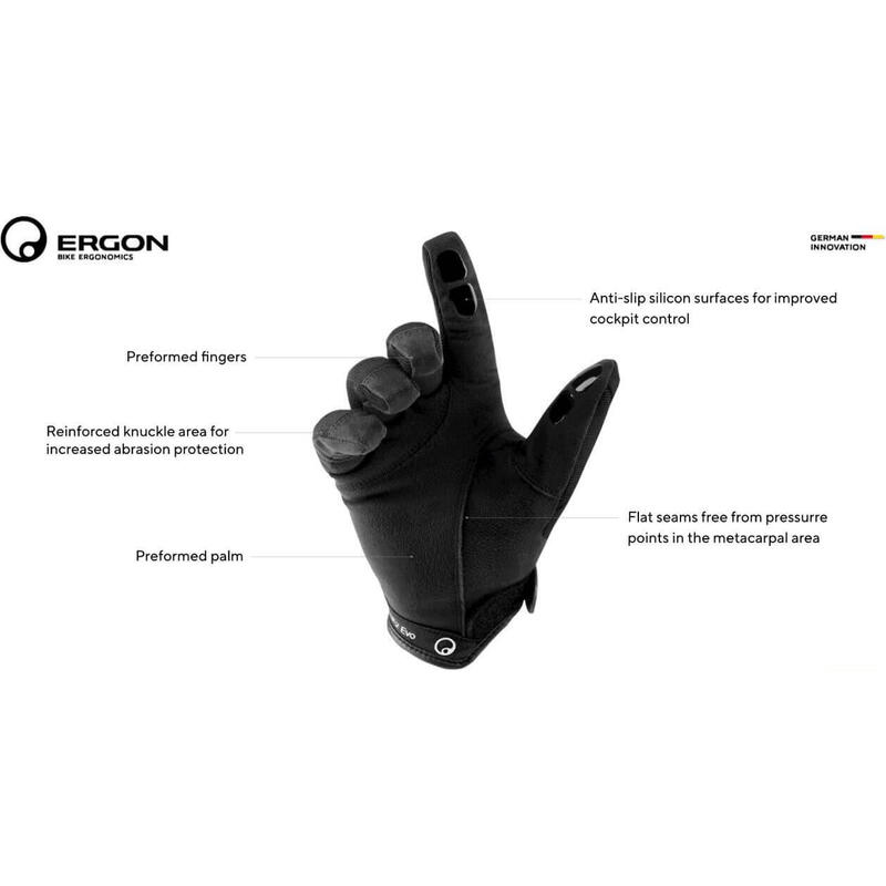 Paire De Gants Longs Barbecook - Coton + Isolation Aluminium - 40cm Noir