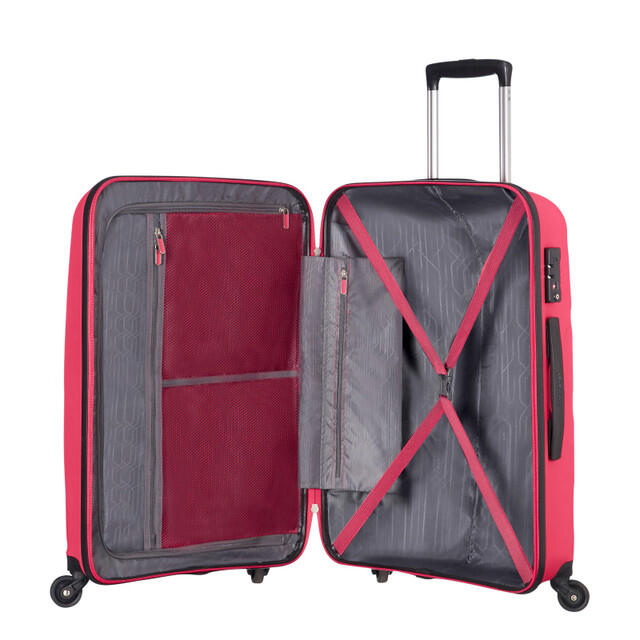 Bon Air 4 Wheel Medium Suitcase - 66cm - Pink 4/7