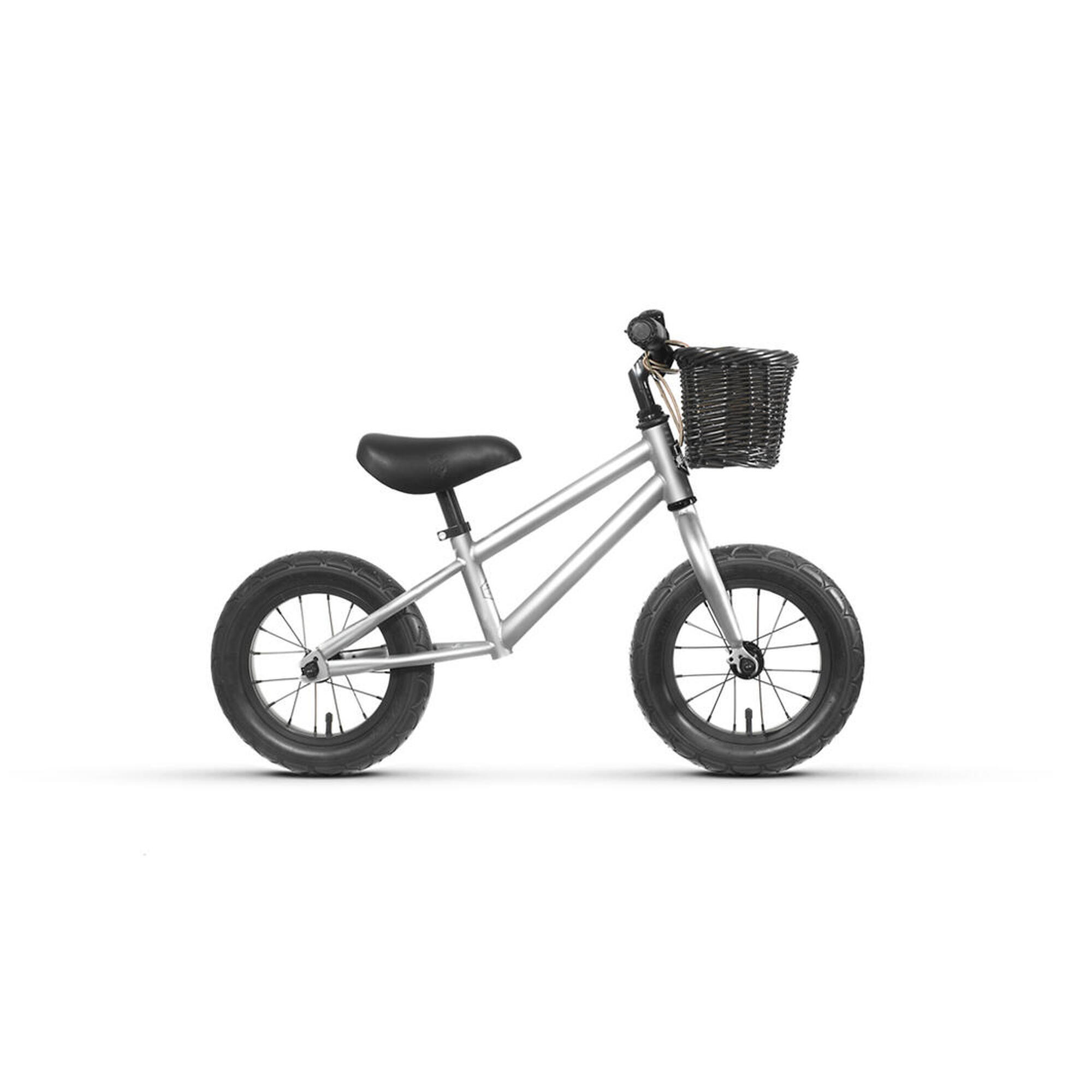 12" Kids Bike Boy Argento