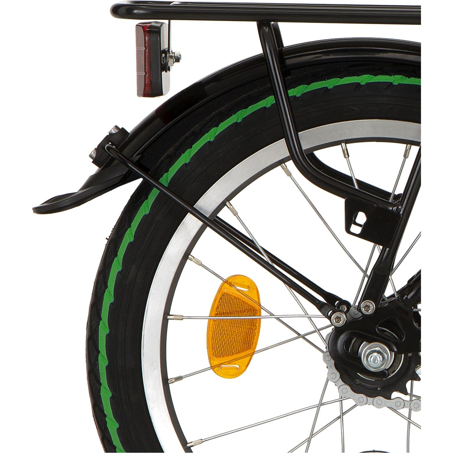 Alpina jeu de garde-boue + tige 16 yabber noir mat 2/2