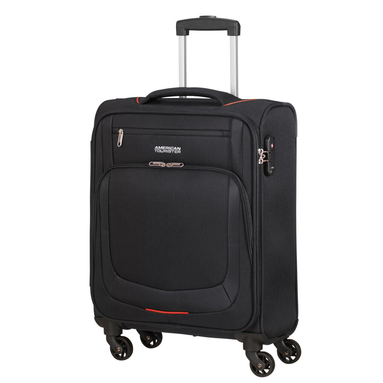 AMERICAN TOURISTER Summer Session Cabin Case - 55cm - Black/Red