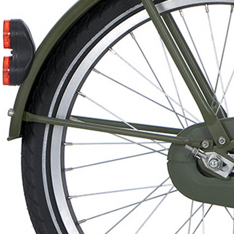 Alpina Fender stay set 20 Cargo vert armée mat