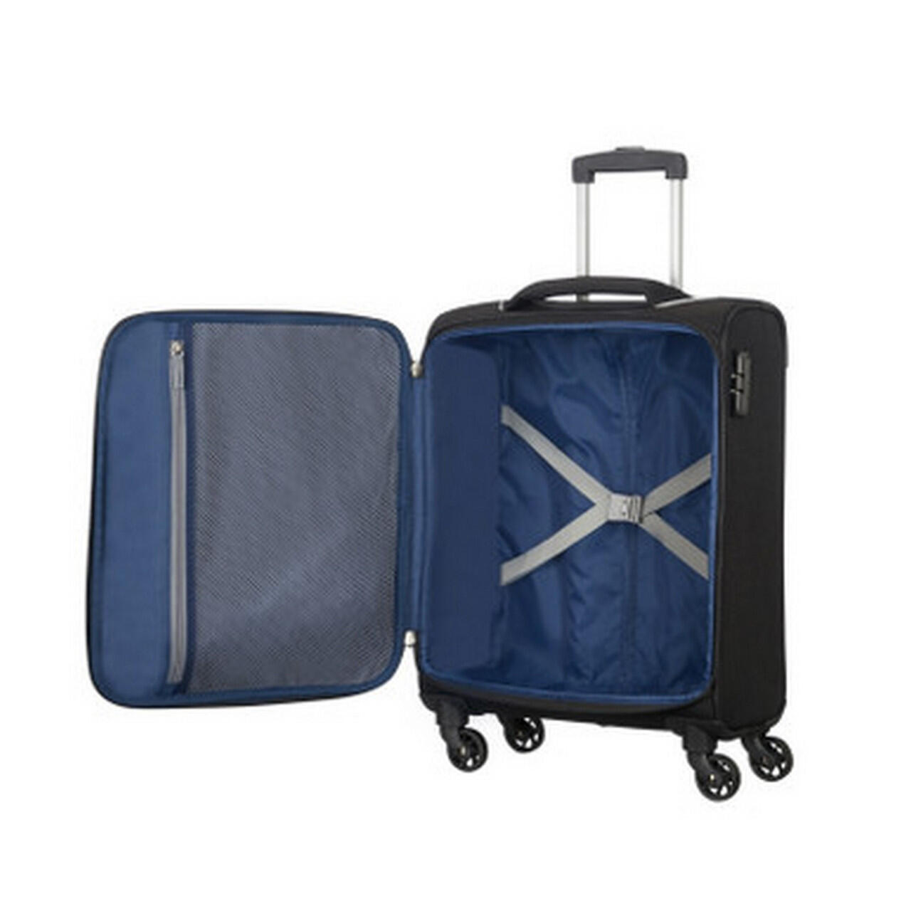 Holiday Heat 3 Piece Luggage Set - 55cm, 67cm & 79cm - Black 5/7