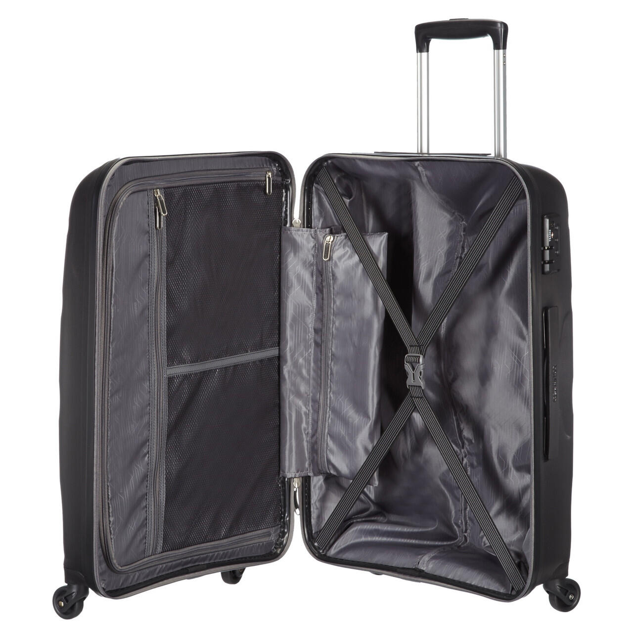 Bon Air 4 Wheel Large Suitcase - 75cm - Black 3/7