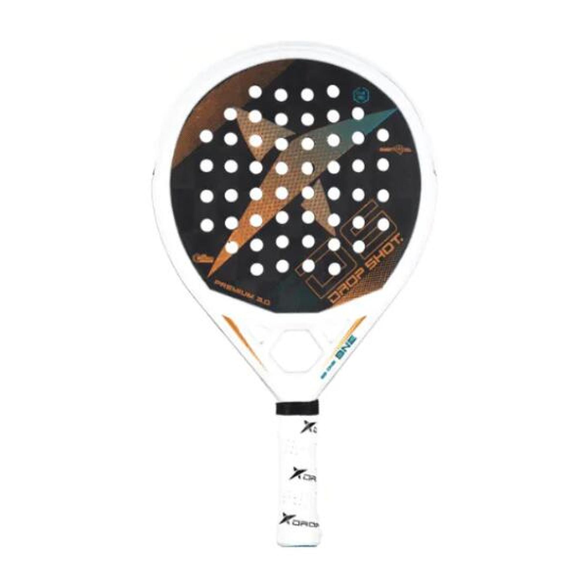 Drop Shot - Raquette De Padel Drop Shot Premium 3.0 - Raquette De Padel - Noir - Taille Unique - Decathlon