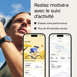 WITHINGS ScanWatch Light - Montre connectée hybride, suivi 24h/24