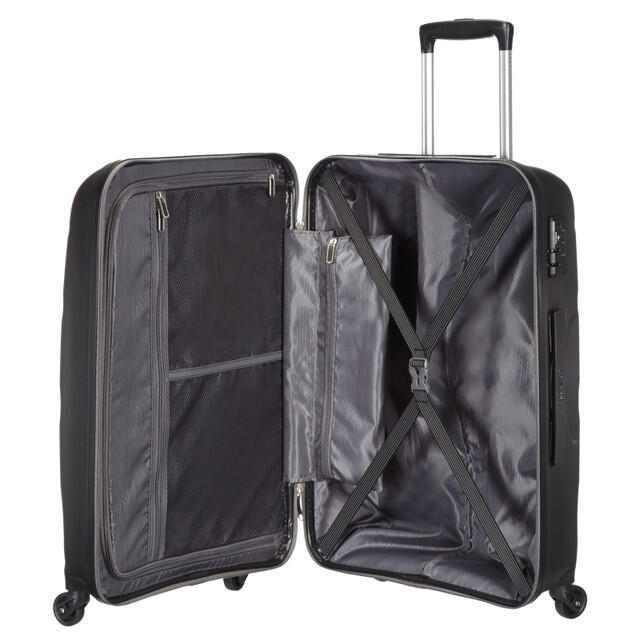 Bon Air 4 Wheel Medium Suitcase - 66cm - Black 5/7