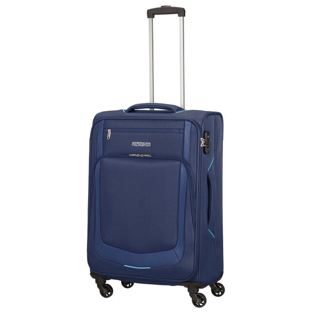 Summer Session Medium Suitcase - 67cm - Dark Blue/Light Blue 2/6