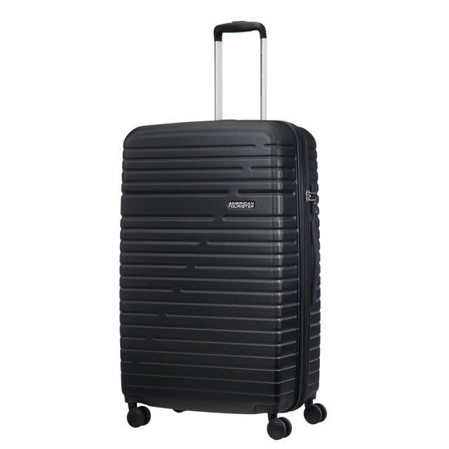 Aero Racer Expandable Suitcase - 79cm - Black 4/7