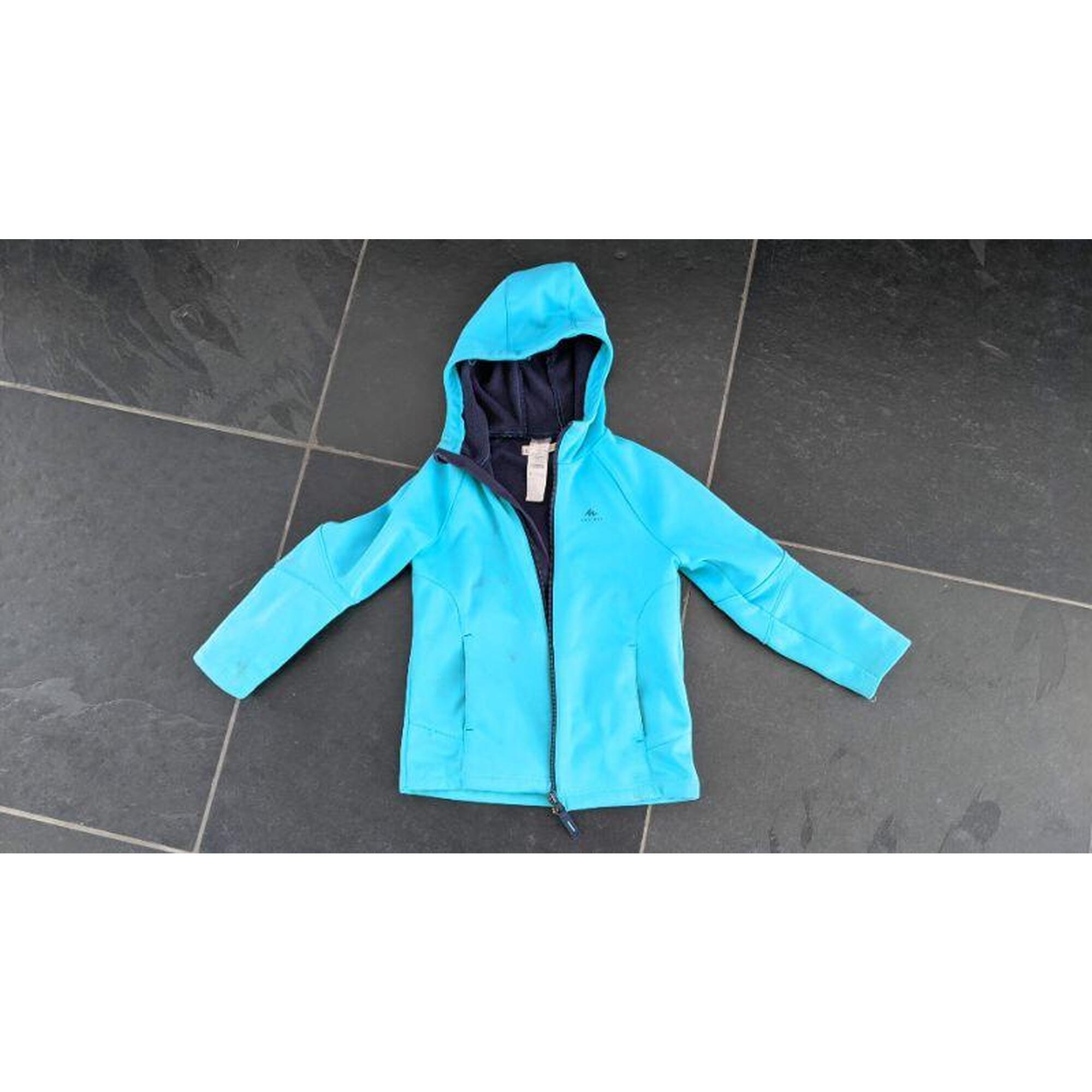 C2C - Quechua MH550 Softshell Jacket Turquoise 4-5y