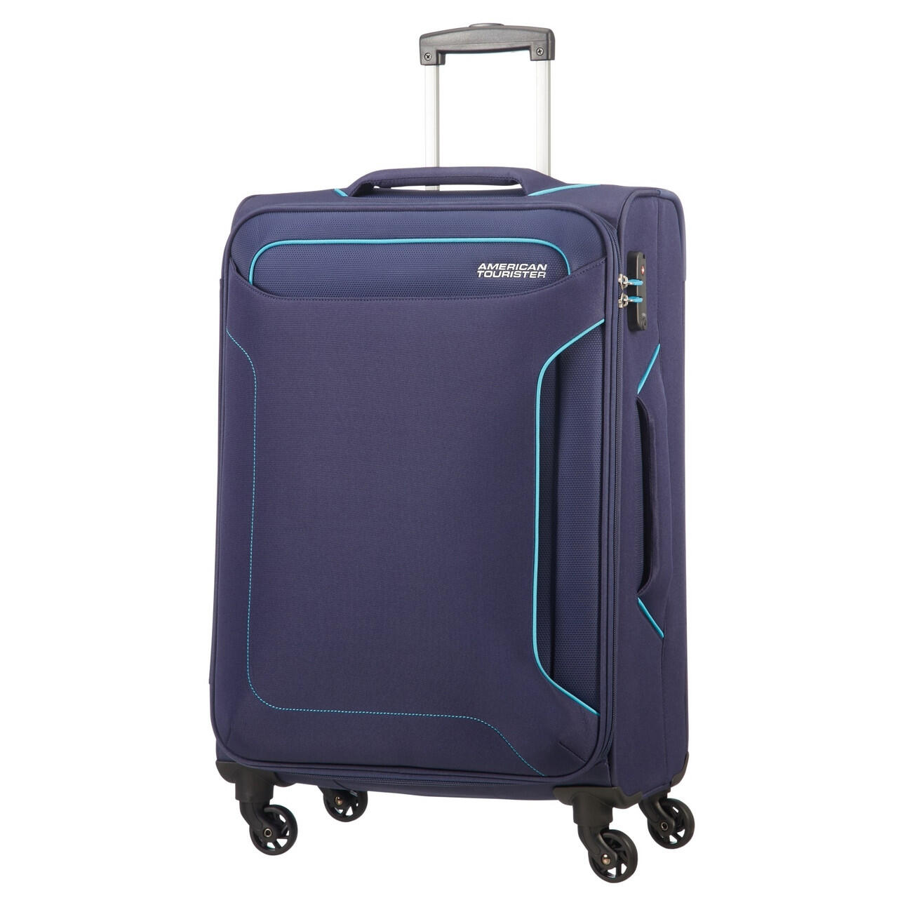 AMERICAN TOURISTER Holiday Heat 4 Wheel Suitcase - 67cm - Navy