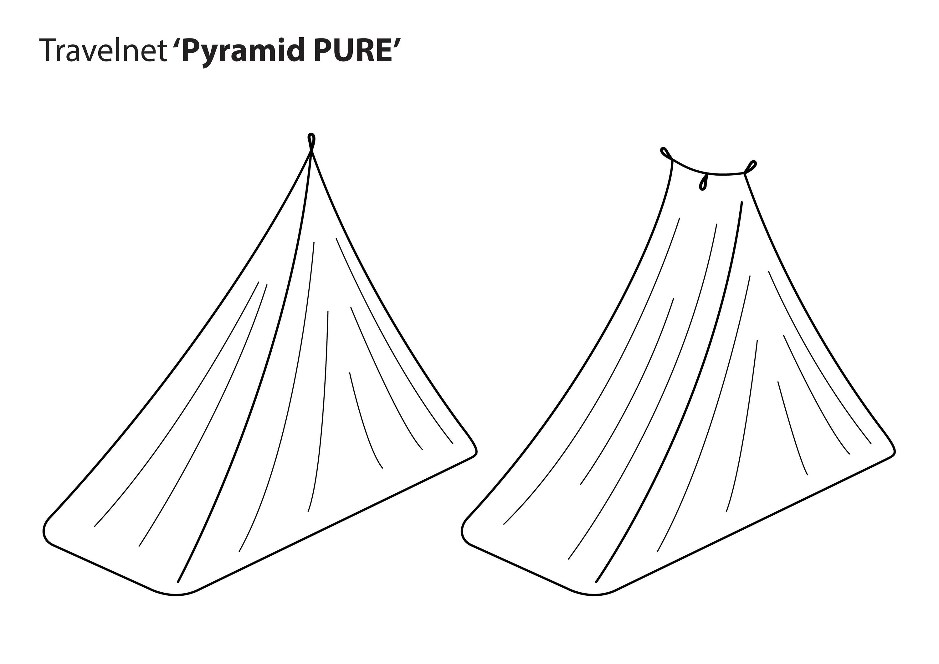 Travelnet reisklamboe PYRAMID PURE L195x B110x H140cm 1pers 3/7