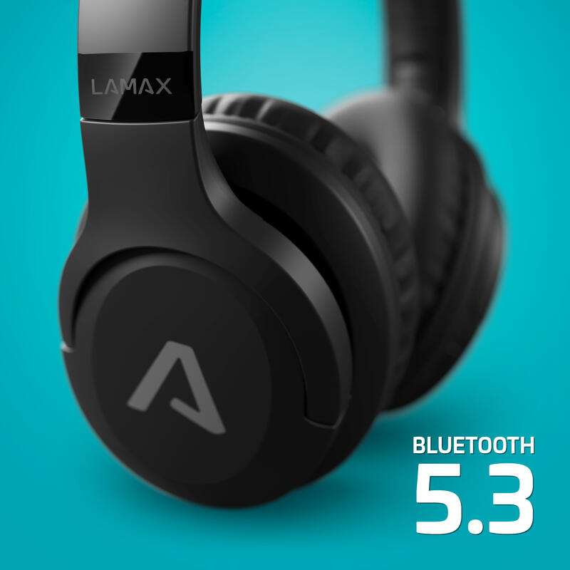 Base2 Bezdrátové sluchátka, výdrž až 48h, Bluetooth 5.3, podpora Android a iOS