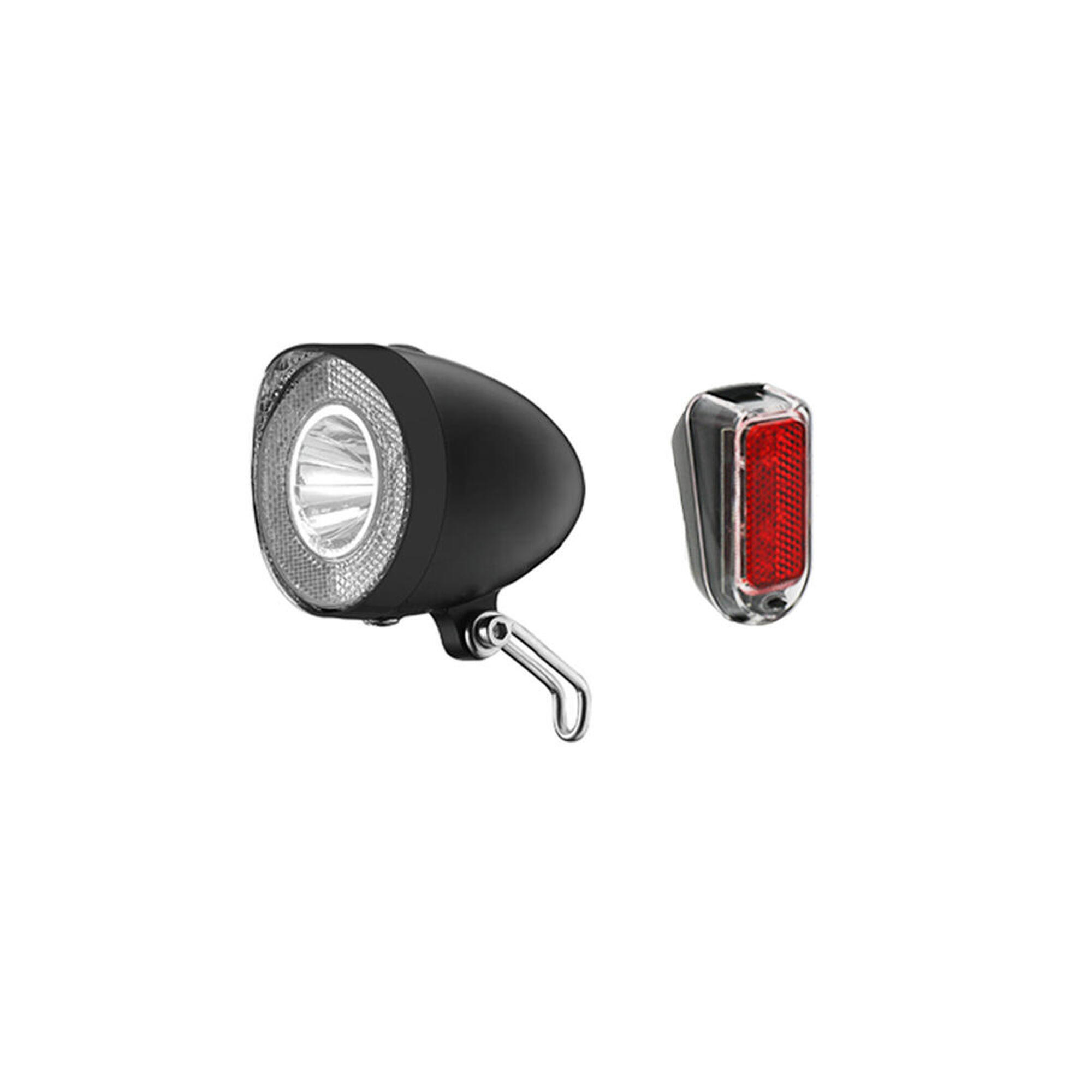 Siech Cycles Set di luci a LED - Nero