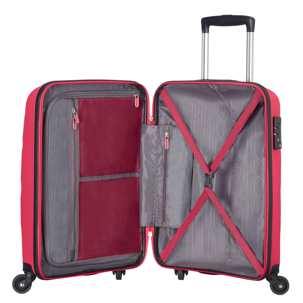 Bon Air 4 Wheel Cabin Suitcase - Pink 4/7