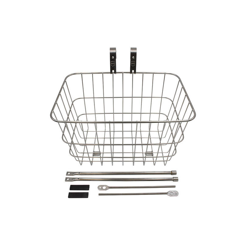 Siech Cycles Basket Large Silver