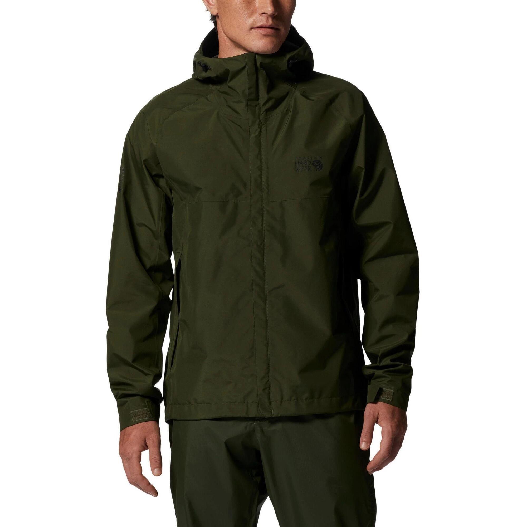 Mountain Hardwear - Imperméable Homme Exposure/2 Gore-tex Paclite - Coupe-pluie - Vert - 52 2xl - Decathlon
