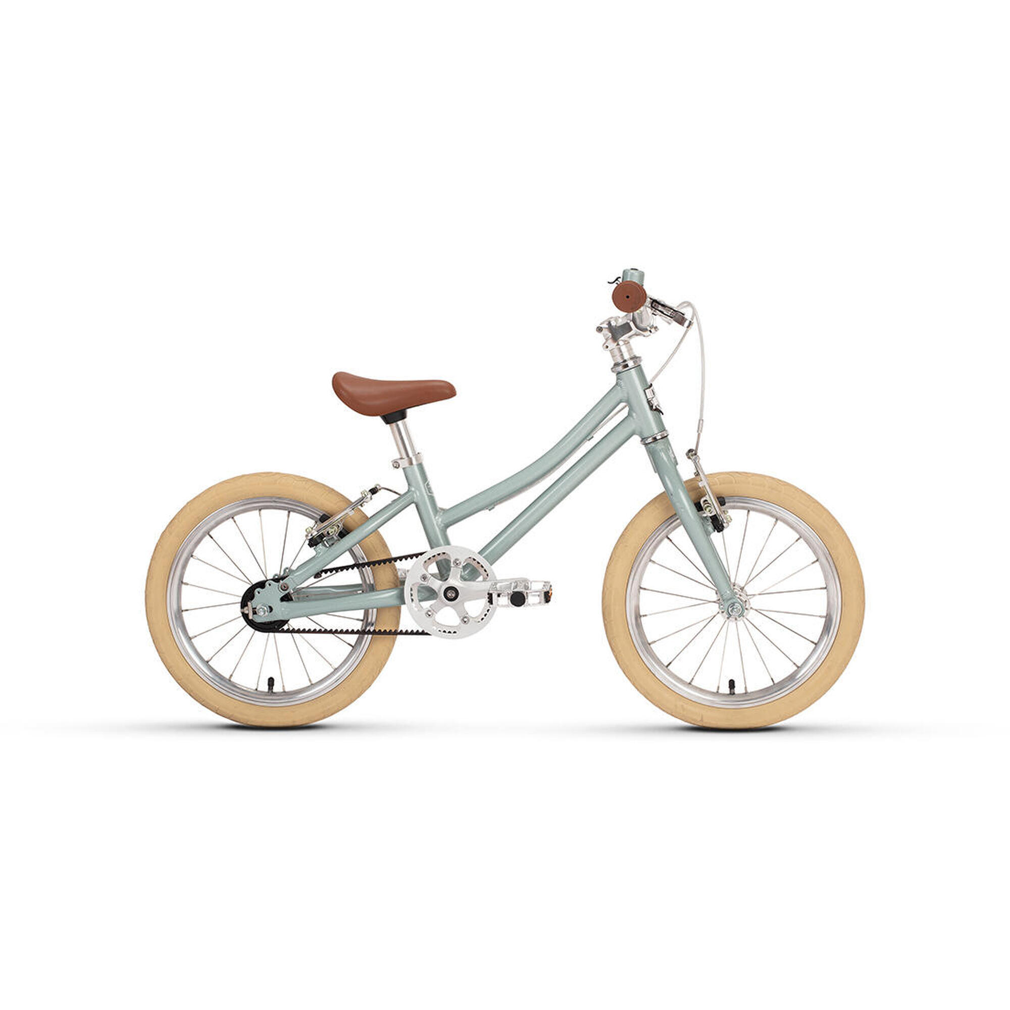 16" Kids Bike Girl Light Green