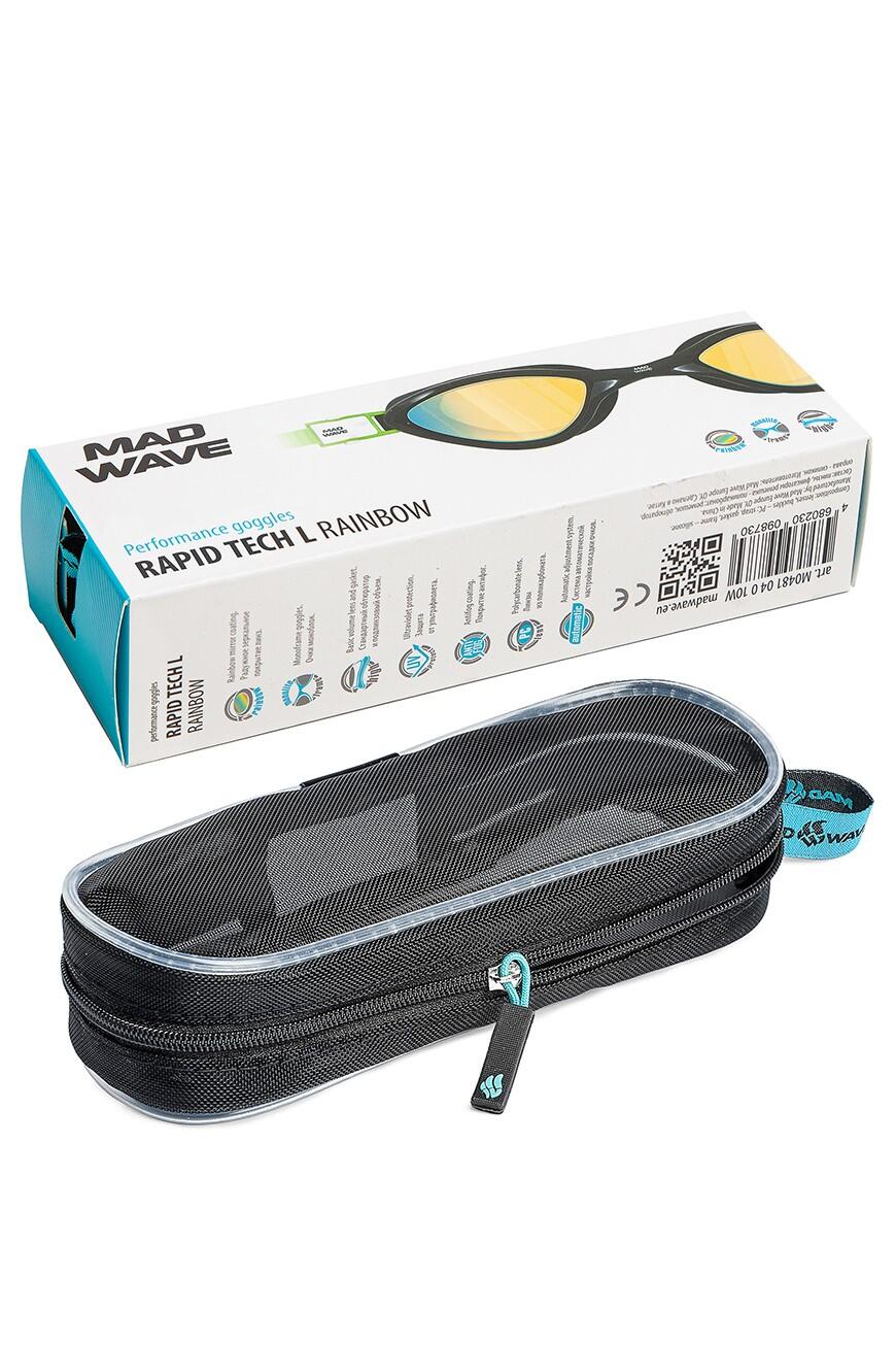 Óculos de natação RAPID TECH L RAINBOW Verde 4/5