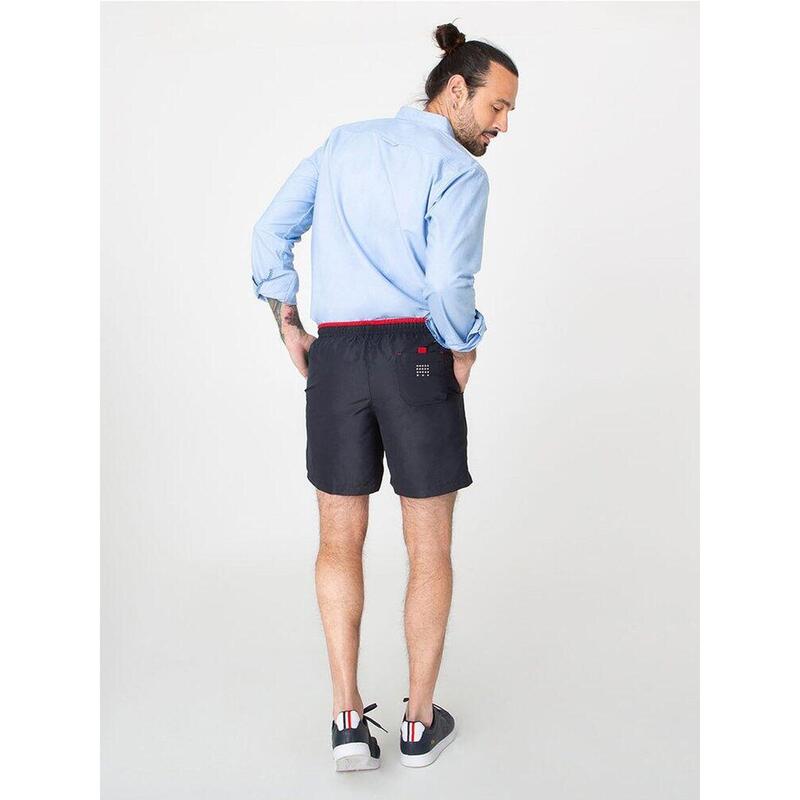 Short de bain recyclé made in France Homme - MADIBAIN Marine