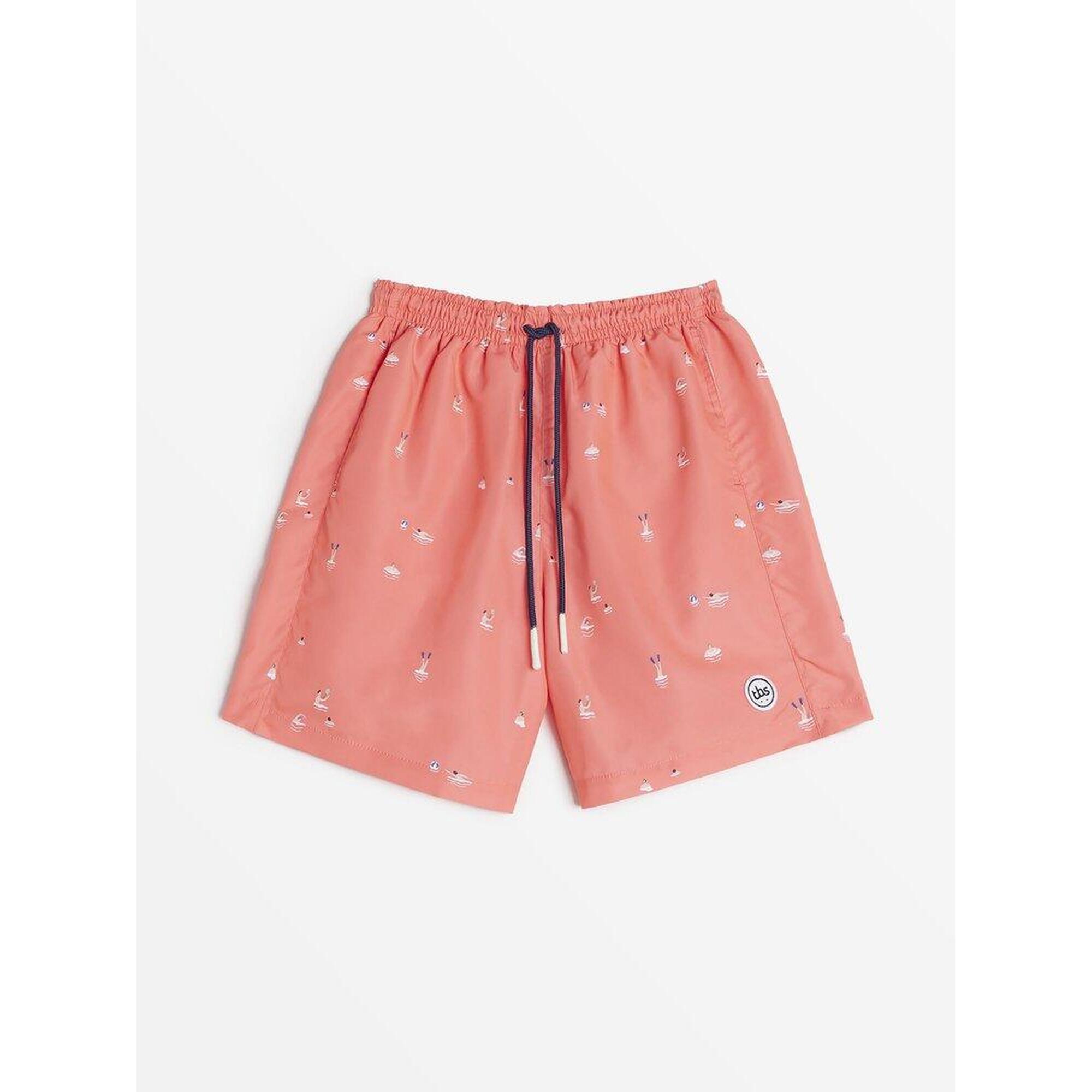 Short de bain recyclé made in France Homme - ROBIN Papaye