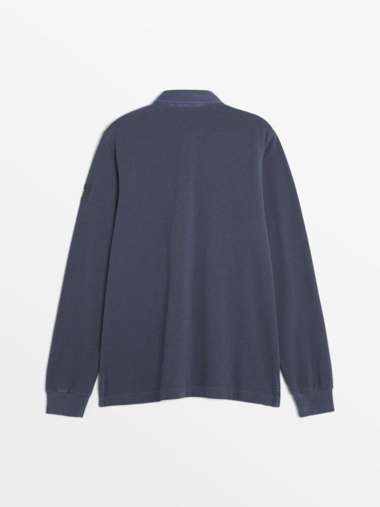 Polo manches longues Homme - LEQUEPOL14032 Bleu Marine 4/5
