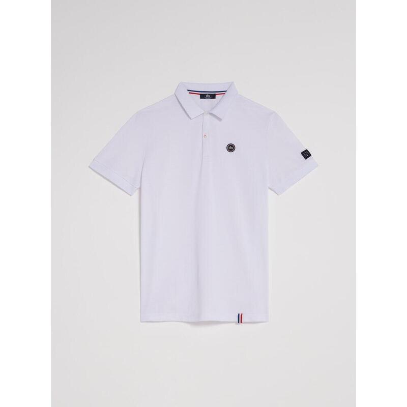 Polo manches courtes Homme - LUCIEN Blanc