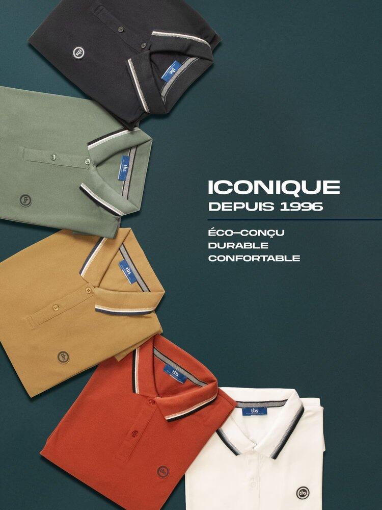 Polo manches courtes Homme - YVANEPOL Navy 3/6