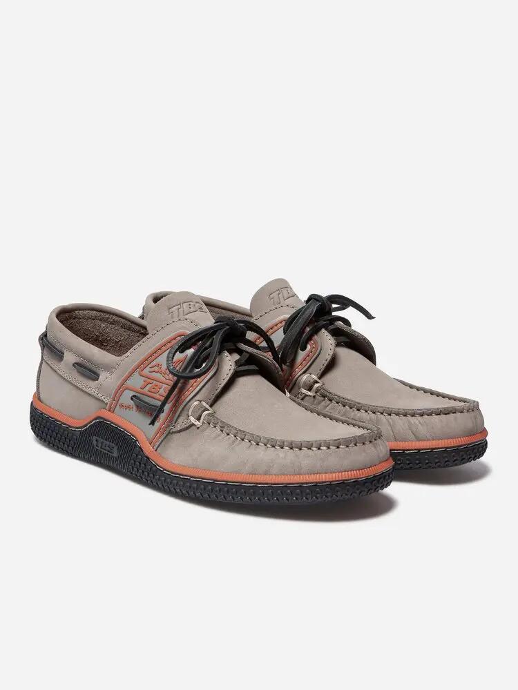 Chaussures bateau Homme - GLOBEK Gris / Encre 2/4