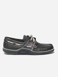 Chaussures bateau Homme - GLOBEK Bleu