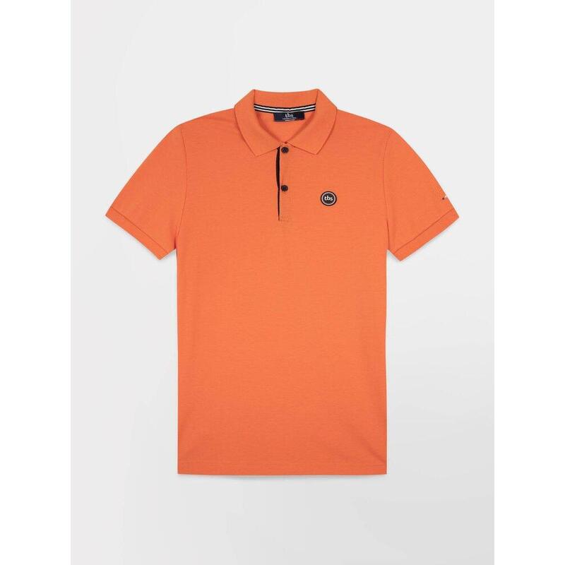 Polo manches courtes Homme - MARCEAU Orange