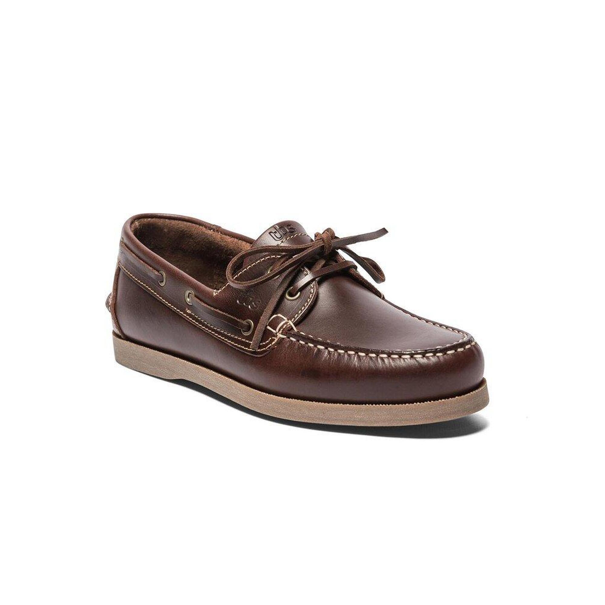 Chaussures bateau Homme - PHENIS Acajou + Miel