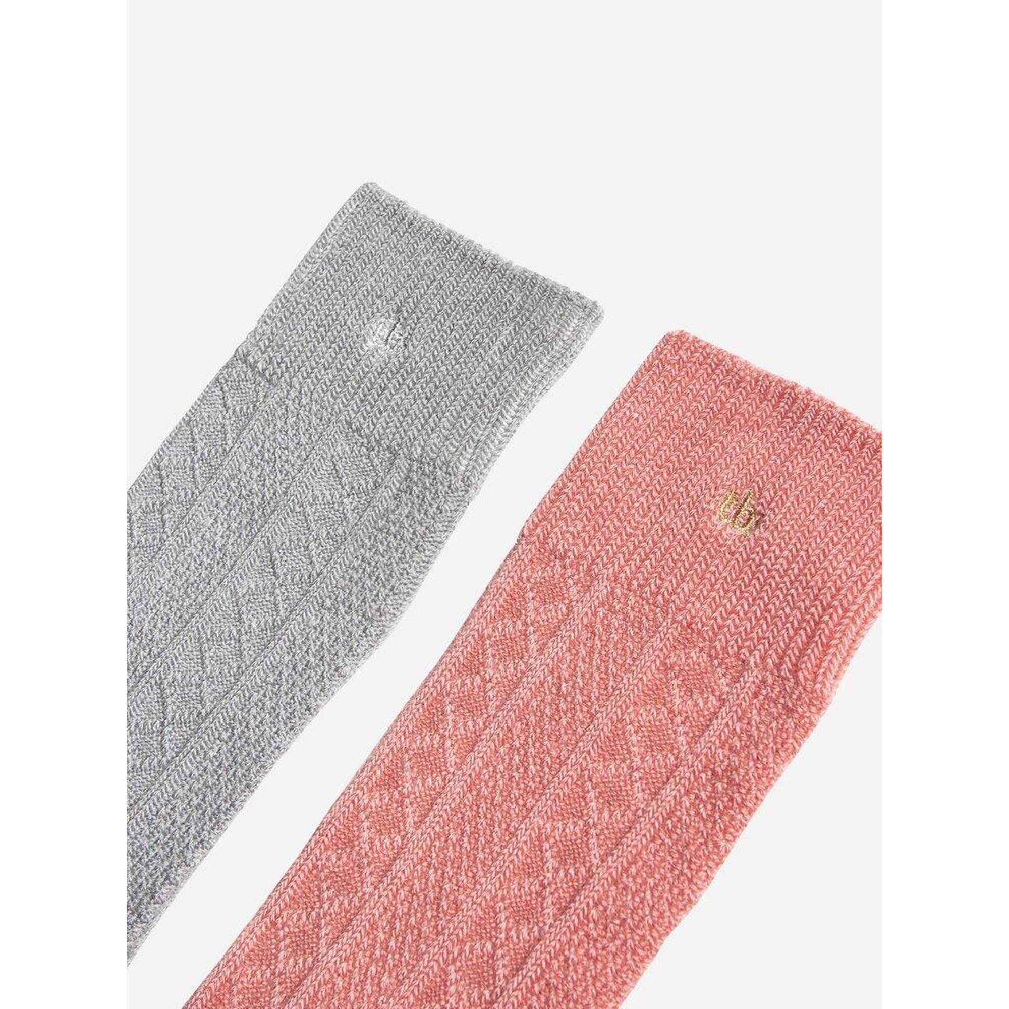 Chaussettes Femme - DUOCHAUD1905D Lotus / Mineral