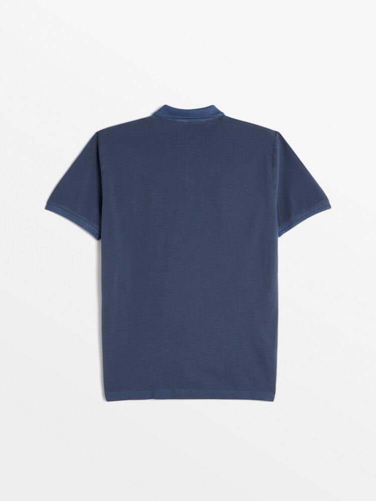 Polo manches courtes homme JAIROPOL - Bleu marine 2/2