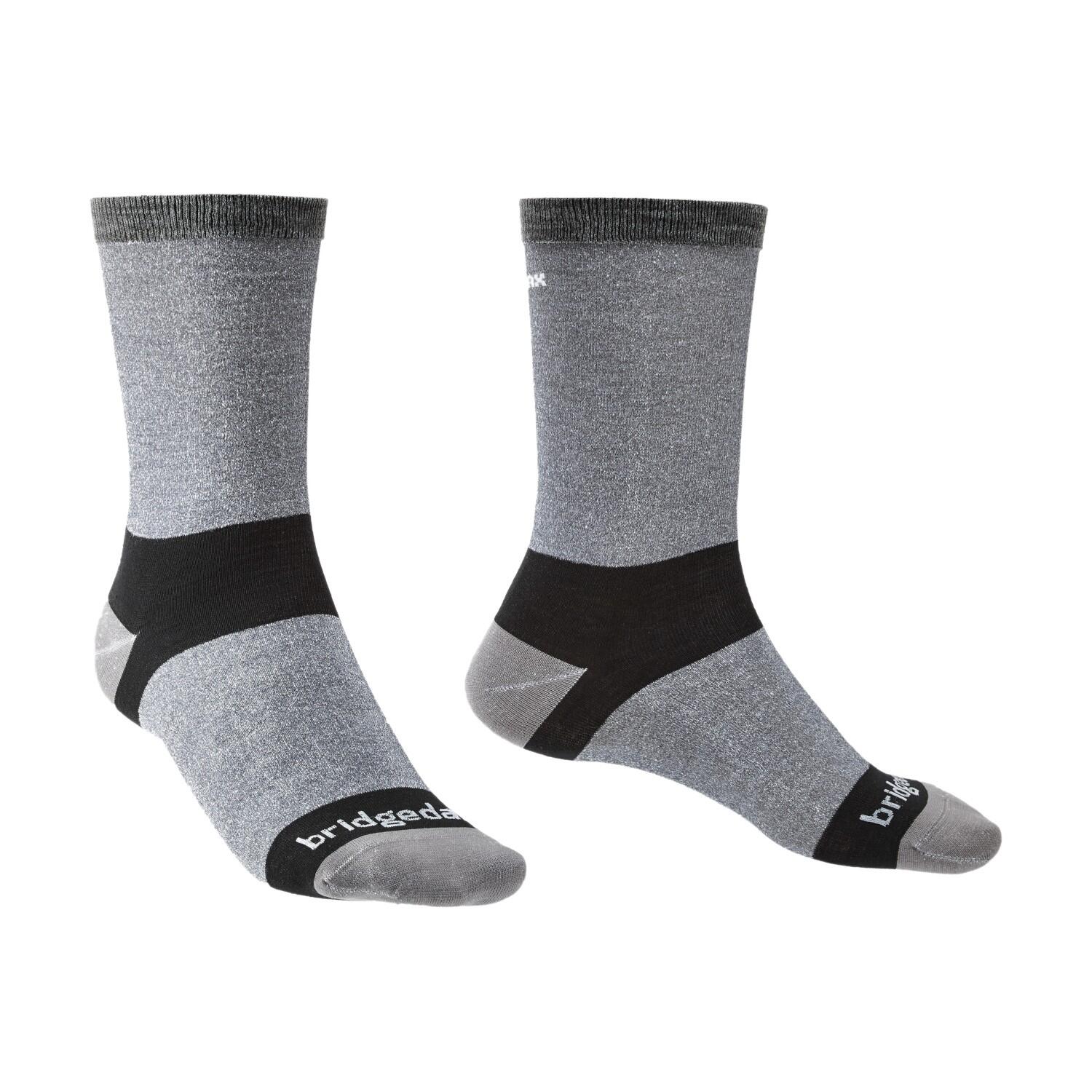 Bridgedale - 2 paires de chaussettes de bottes Coolmax pour hommes 6/7