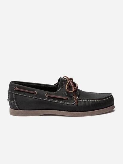 Chaussures bateau Homme - PHENIS Ardoise