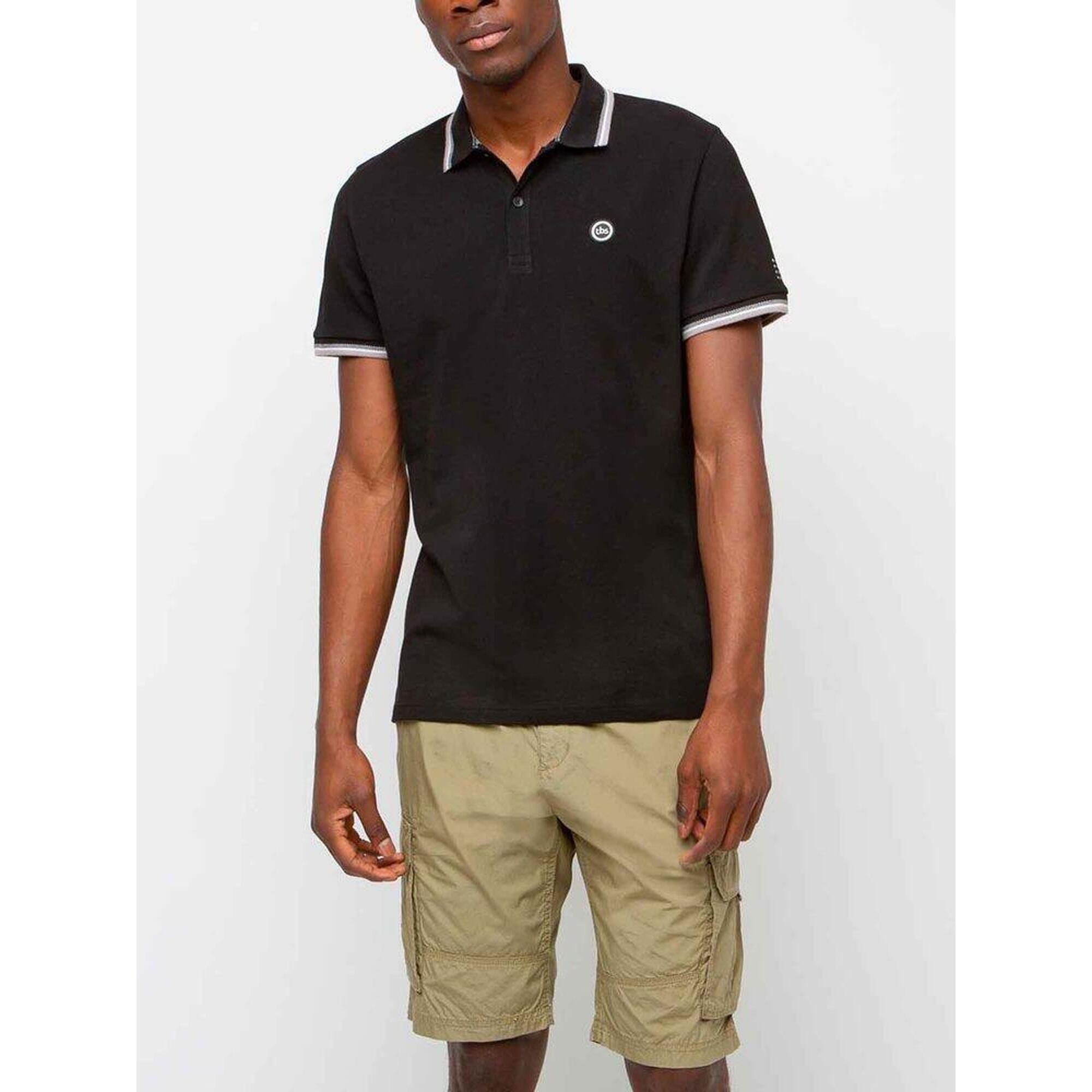 Polo manches courtes Homme - YVANEPOL Noir