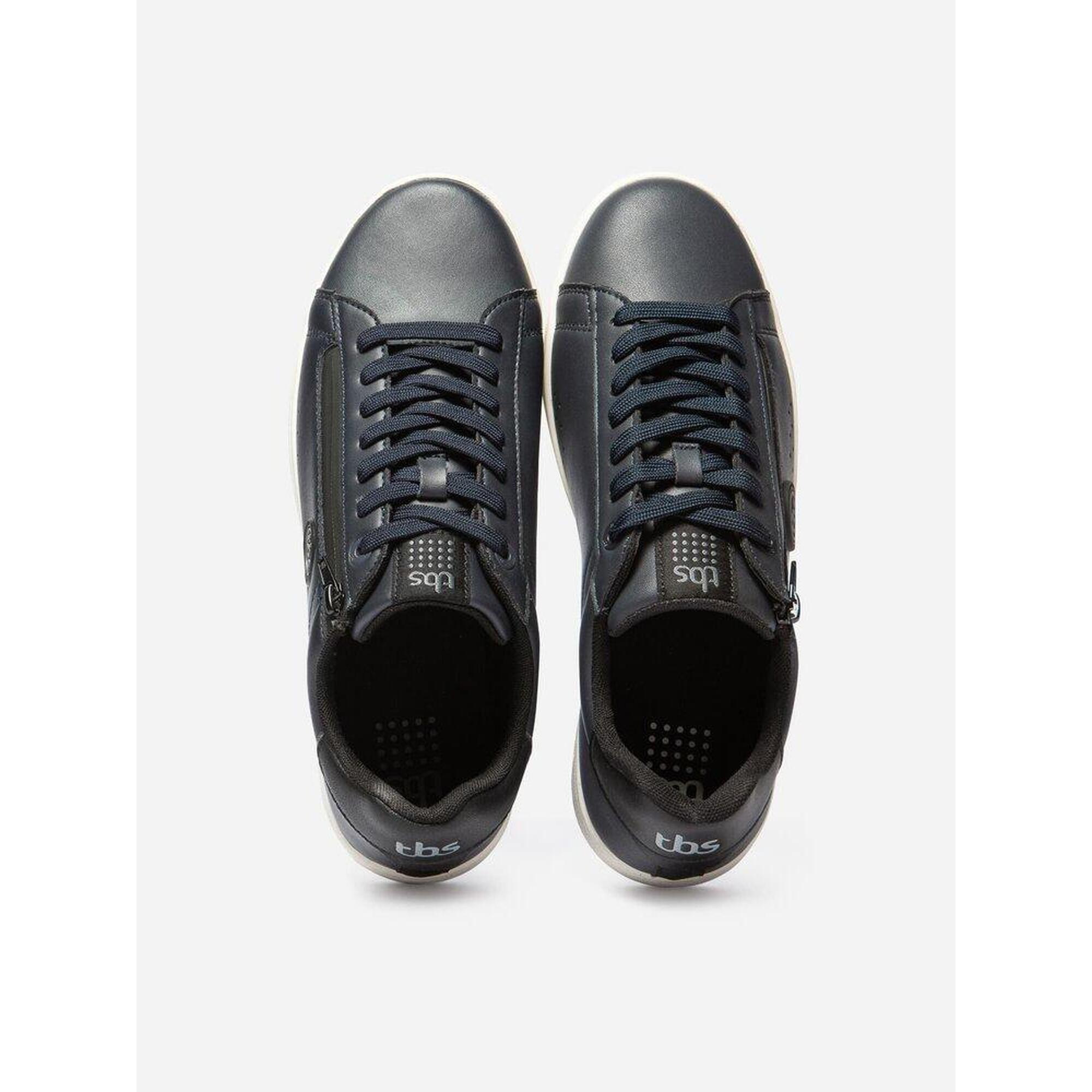 Baskets TBS Pour Homme - Modèle AUCKLAY Marine, Tige Synthétique Et Textile - 4