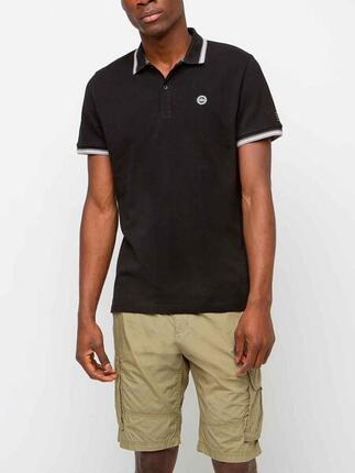 Polo manches courtes Homme - YVANEPOL14024 Noir