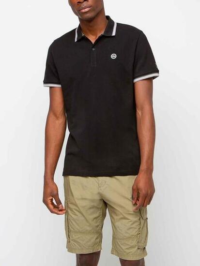 Polo manches courtes Homme - YVANEPOL14024 Noir