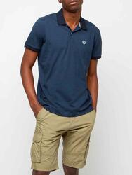 Polo homme manches courtes MILEKPOL, marine, 100% coton.