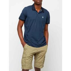 Polo manches courtes Homme - MILEKPOL Bleu Marine