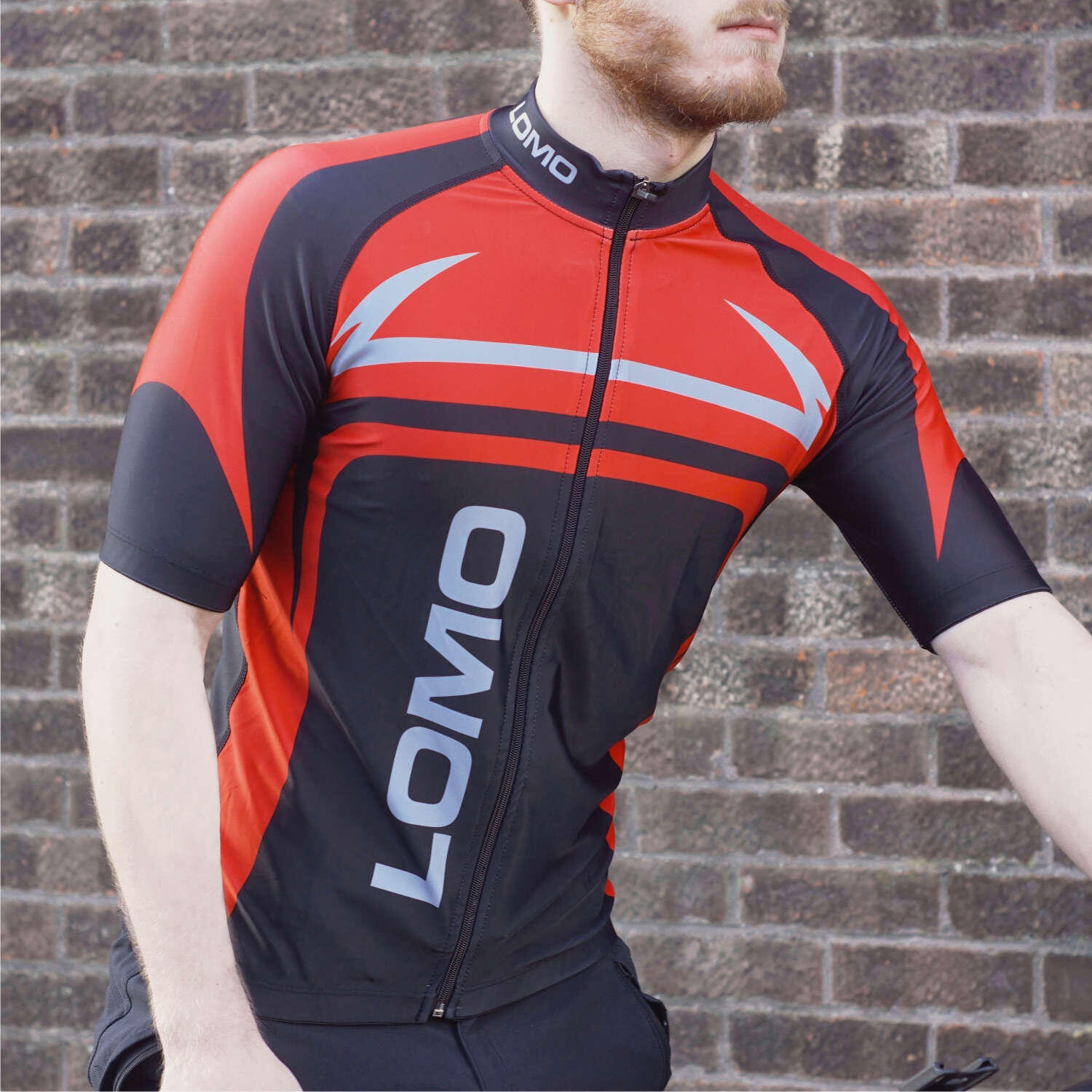 Lomo Lomo Short Sleeve Cycling Top - Full Zip 6/7