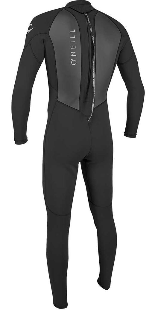 Combinaison de Surf - Reactor II- 3/2mm Noir  zip dos - Homme 2/4